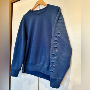 Burberry long sleeve, crew-neck sweatshirt